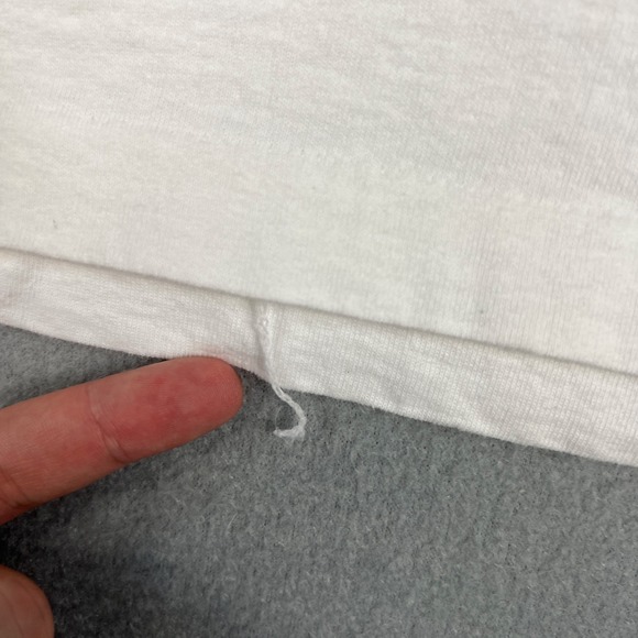 VTG Cruisin' With Christ T Shirt Fits S Pink Hot Rod Car SoCal Jesus 90s USA - Picture 7 of 9